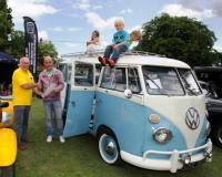 Ray Brinklow and his camper van Ray Brinklow and his camper van