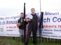 Young Anglers with their prizes