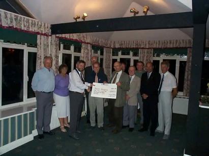 Donation of cheque to BASICS